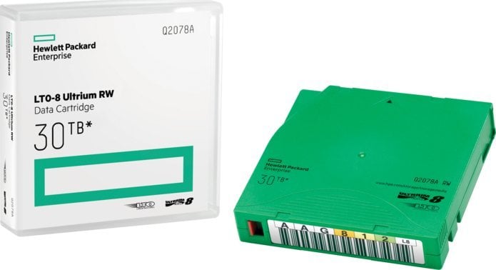Streamer HP LTO-8 Ultrium Data Cartridge