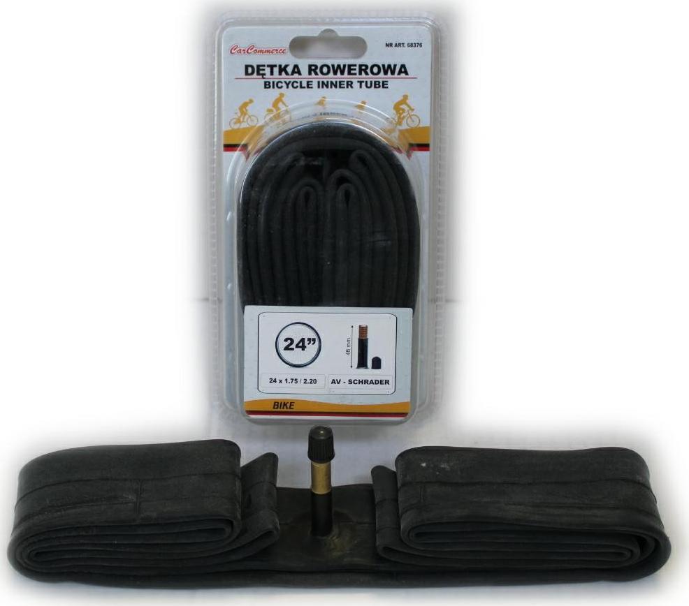 Carcommerce Dętka do roweru 24 x 1,75 / 2,20 AV