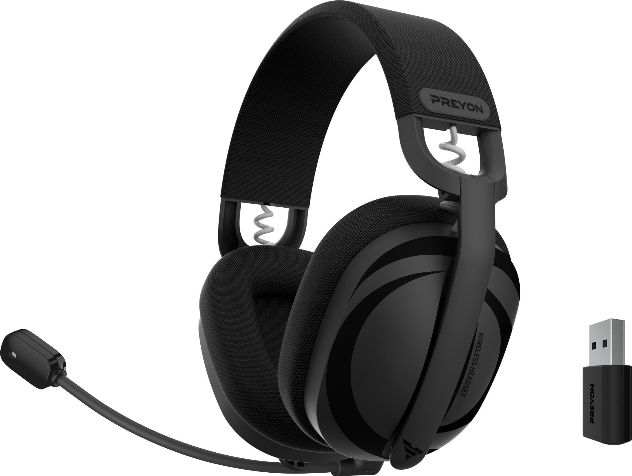 Słuchawki PREYON Tornado Fly Czarne (PTF40B)