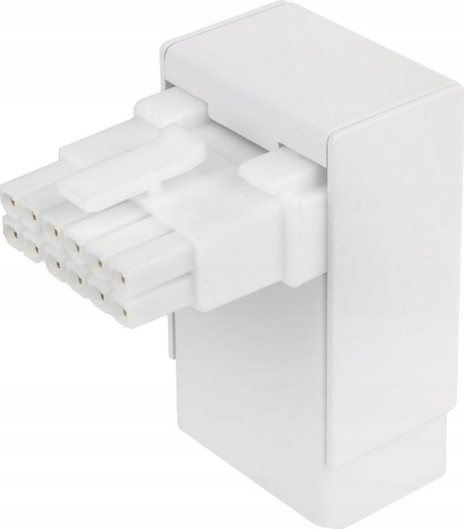 Kolink Kolink Core Pro 12V-2x6 90 Degree Adapter - Type 2, White