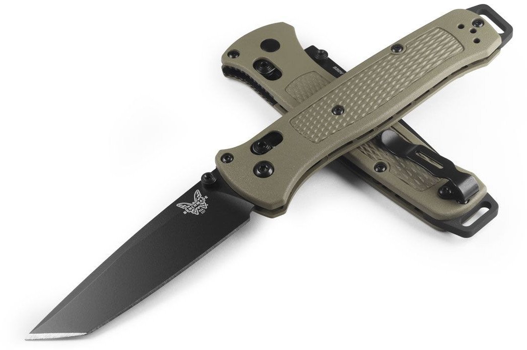 Benchmade BAILOUT 537BK-06 RANGER GREEN GRIVORY TANTO PLAIN
