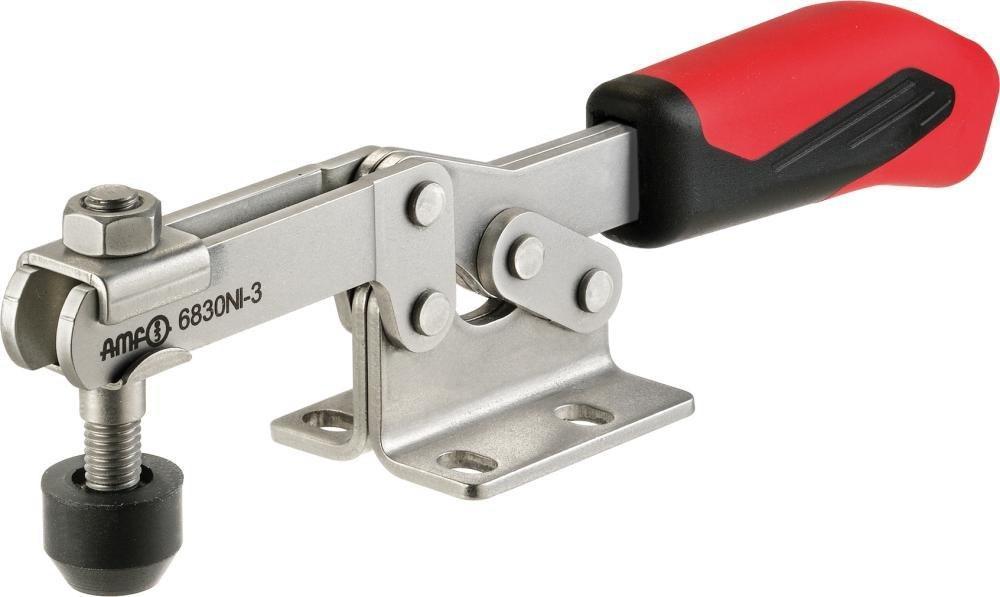 AMF Docisk szybkomocujący, poziomy, wlk.1, nierdz.