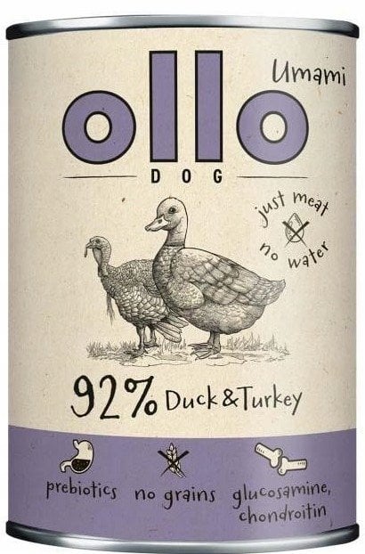 Ollo Umami Kaczka i Indyk 850 g