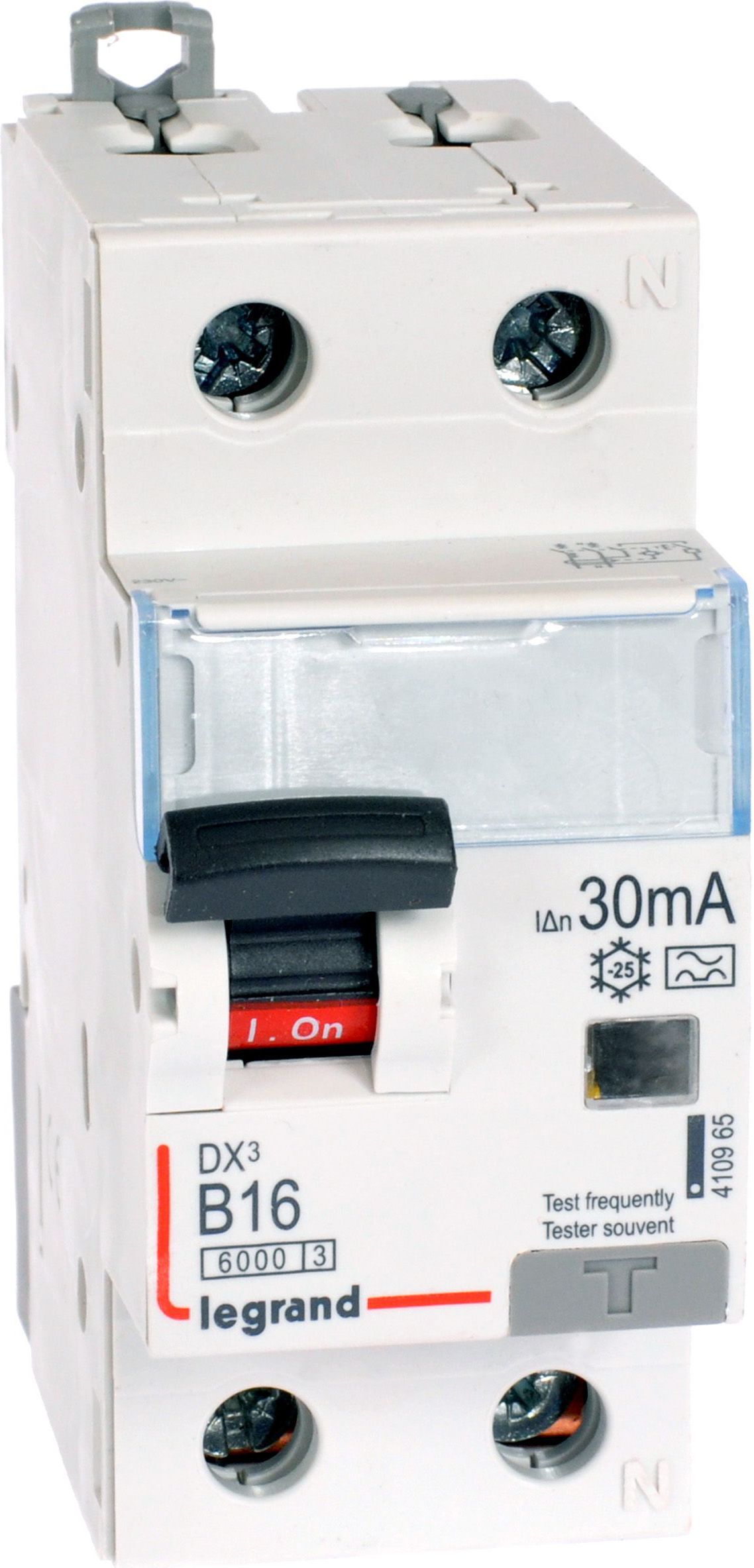 Legrand Wyłącznik różnicowo-nadprądowy 2P 16A B 0,03A typ A P312 - 410965