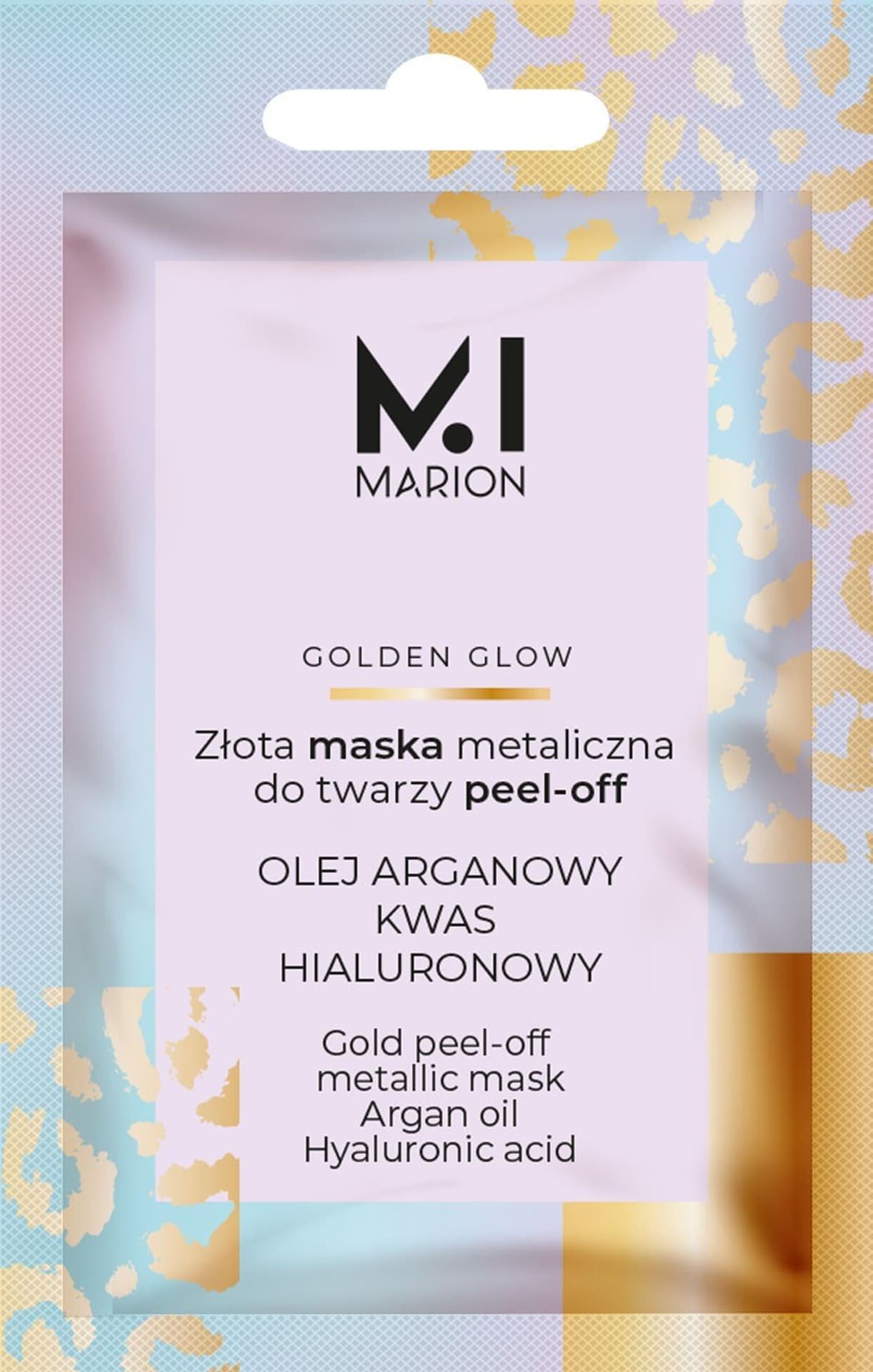 Marion MARION Golden Glow Złota maska metaliczna do twarzy peel-off 6 g