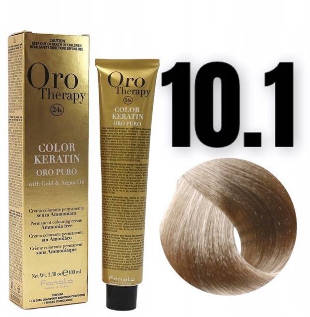Fanola Oro Therapy Color Keratin Oro Puro 10.1 100 ml