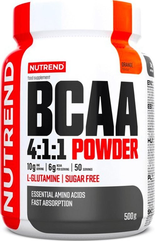 Nutrend NUTREND BCAA 4:1:1 Powder 500g Orange