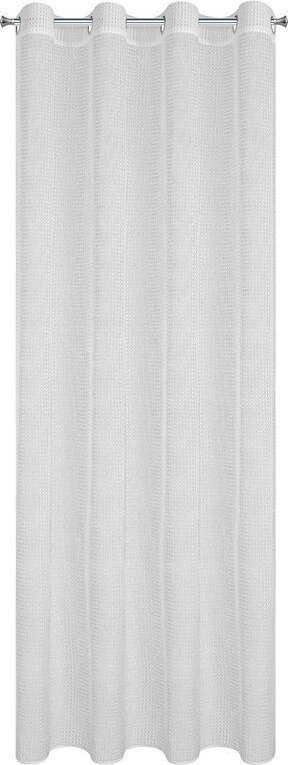 Eurofirany Firana na przeotkach o strukturze siatki eko ATENA 140X260 biała