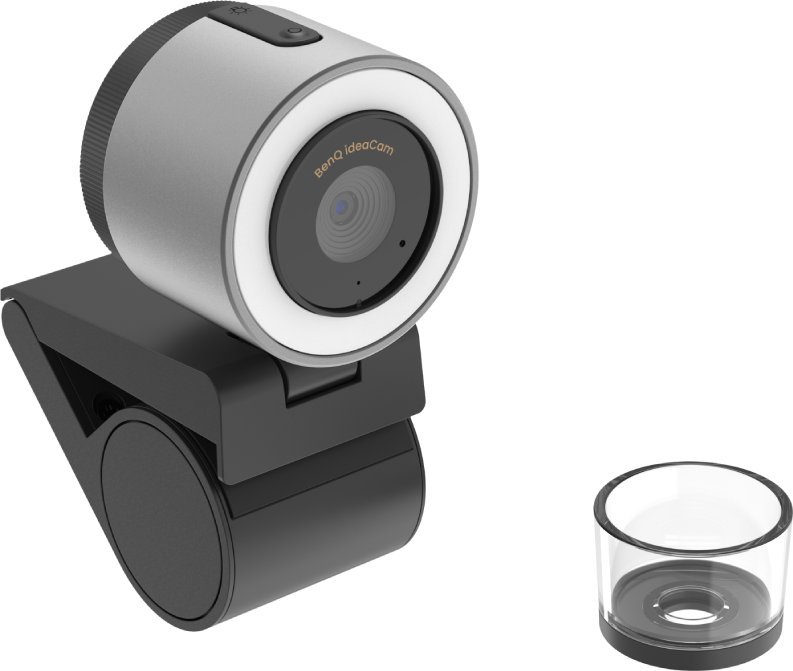 Kamera internetowa BenQ BenQ ideaCam S1 Plus kamera internetowa 8 MP 3264 x 2448 px USB Czarny, Srebrny