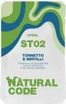 Natural Line s.r.l NATURAL CODE KOT sasz.70g ST02 TUŃCZYK JAGODY /24