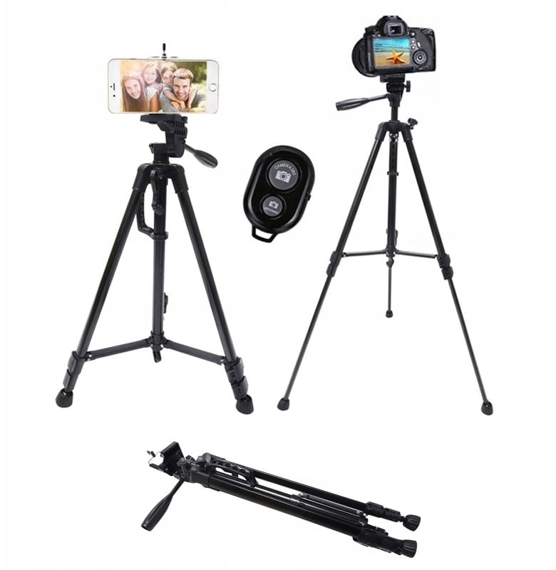 S6 STATYW FOTO+UCHWYT+PILOT SELFIE 140CM