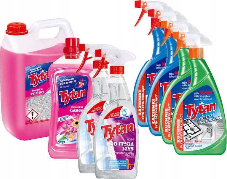 Tytan Tytan SUPER ZESTAW NA WIOSENNE PORZĄDKI PROMO