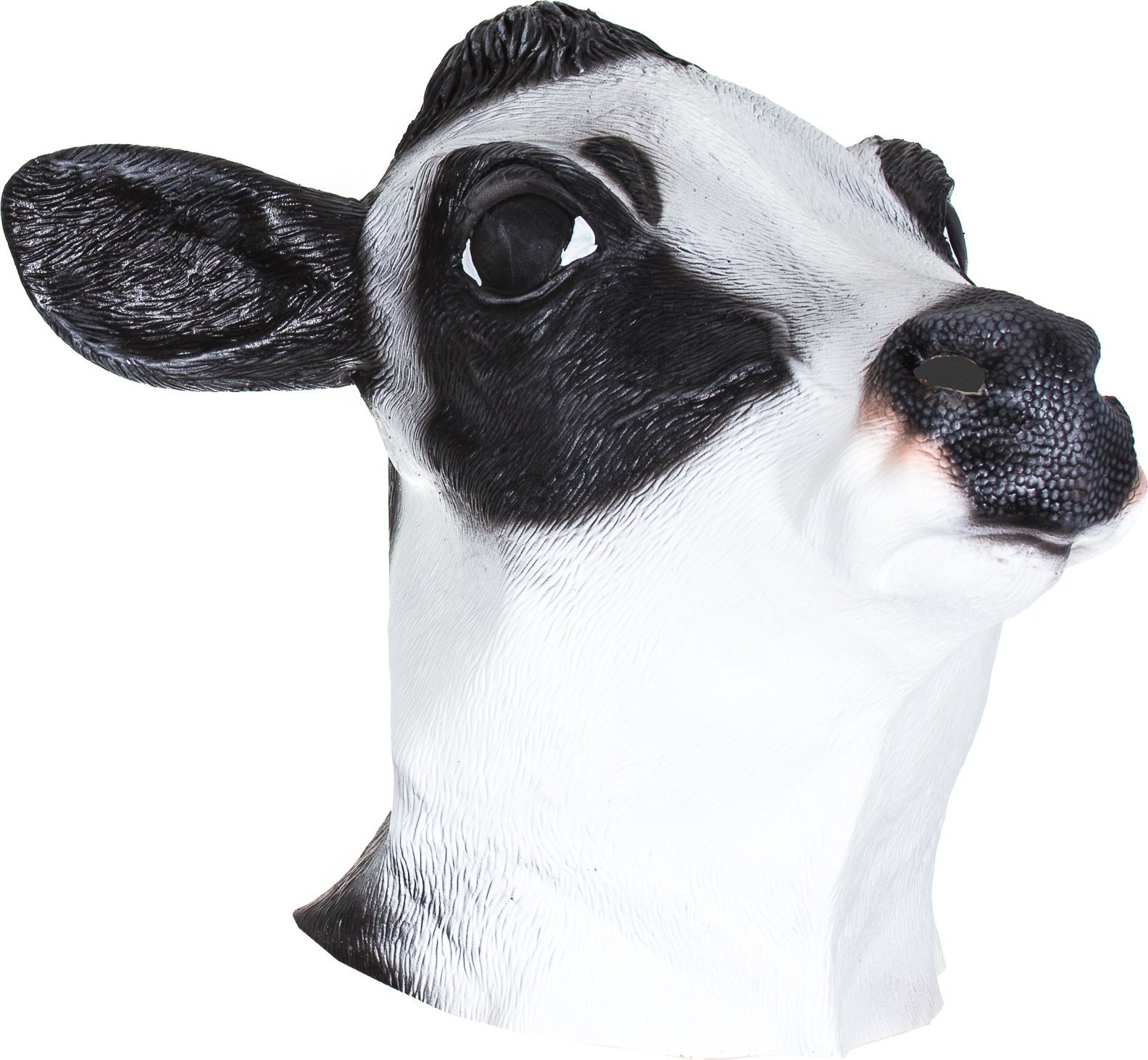 Profesjonalna lateksowa maska KROWA głowa krowy