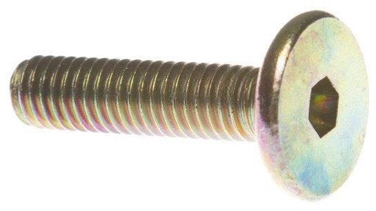 FURNITURE BOLT M6X25 YELLOW. 20 PCS