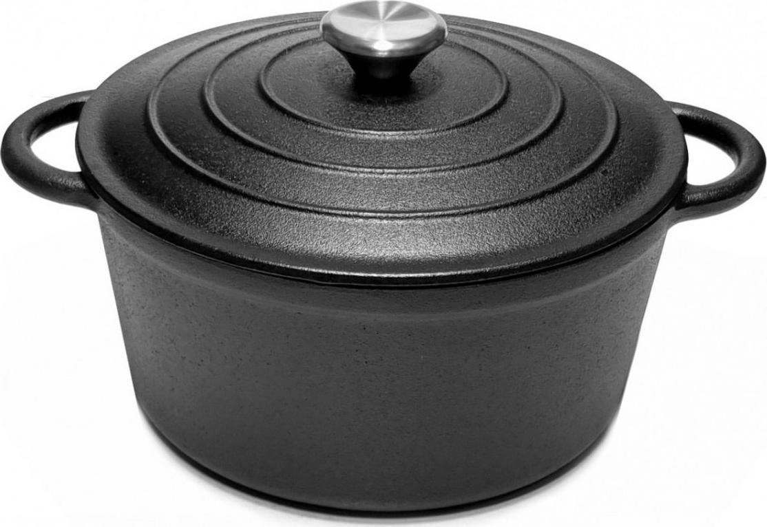 KRISBERG GARNEK ŻELIWNY 2.4L 22CM KRISBERG KS-2551