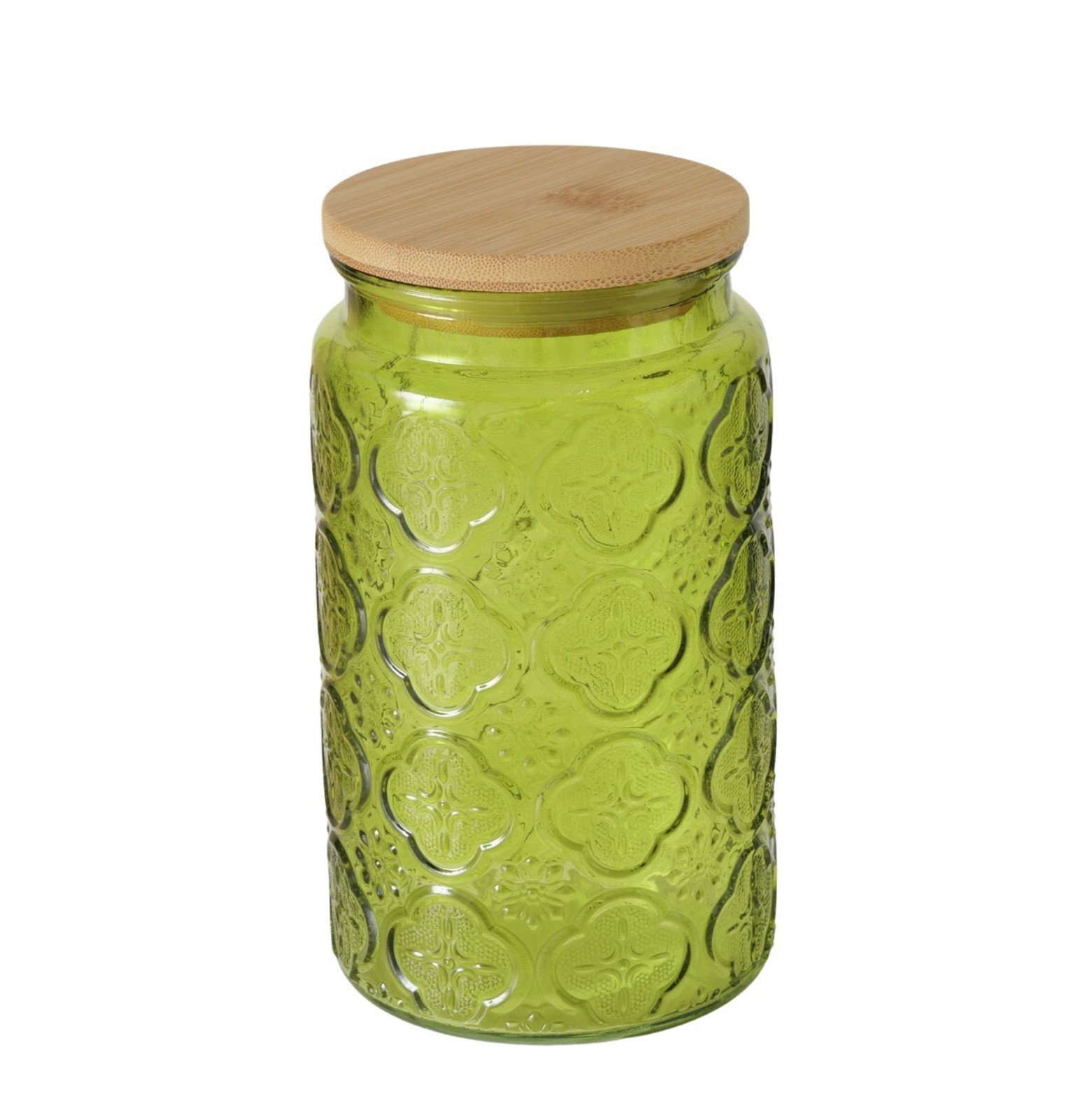 Słoik z bambusowym wieczkiem IMOLA, 1000 ml