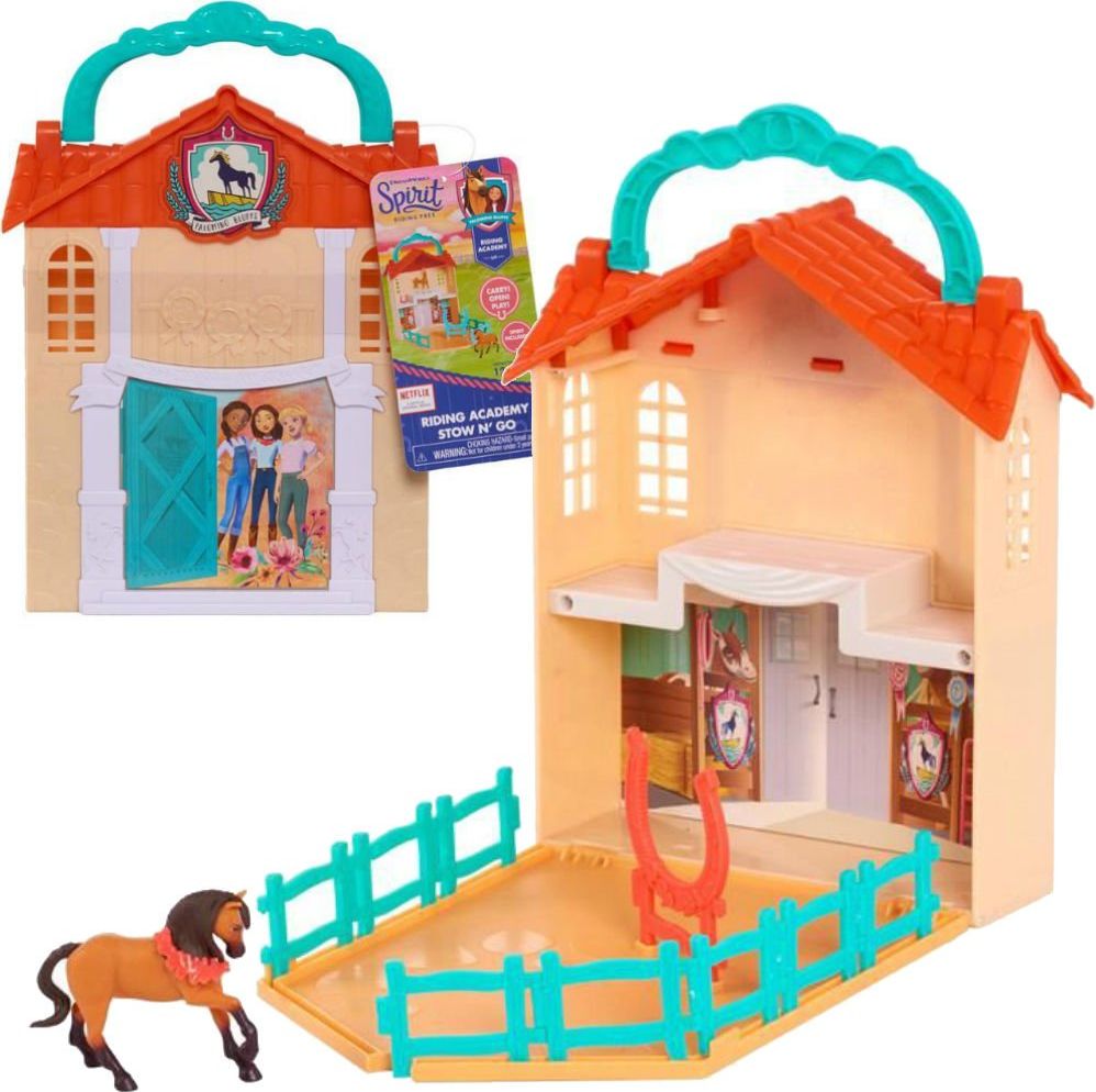 Just Play Mustang: Duch wolności Spirit - Akademia jazdy konnej Palomino Bluffs