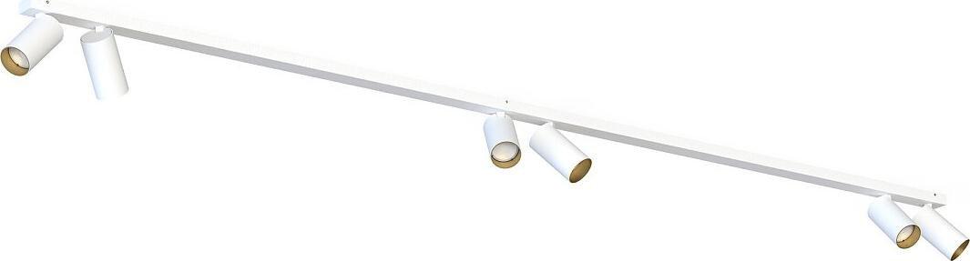 Lampa sufitowa Nowodvorski Lampa sufitowa do garderoby Mono 7777 ruchome tuby metalowe białe