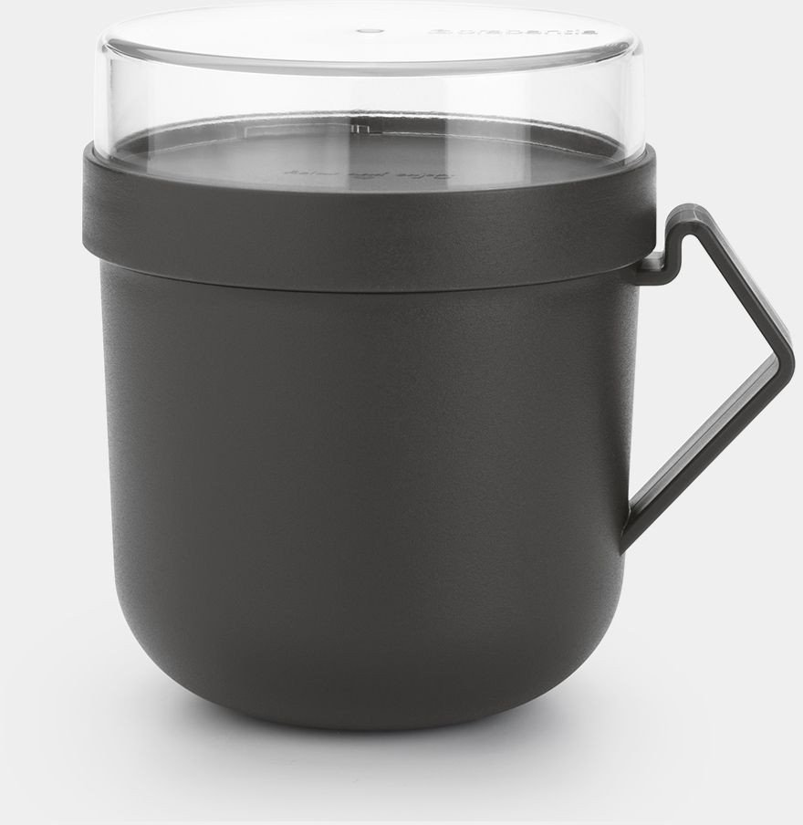 BRABANTIA Make & Take soup can 0.6L dark gray 203824