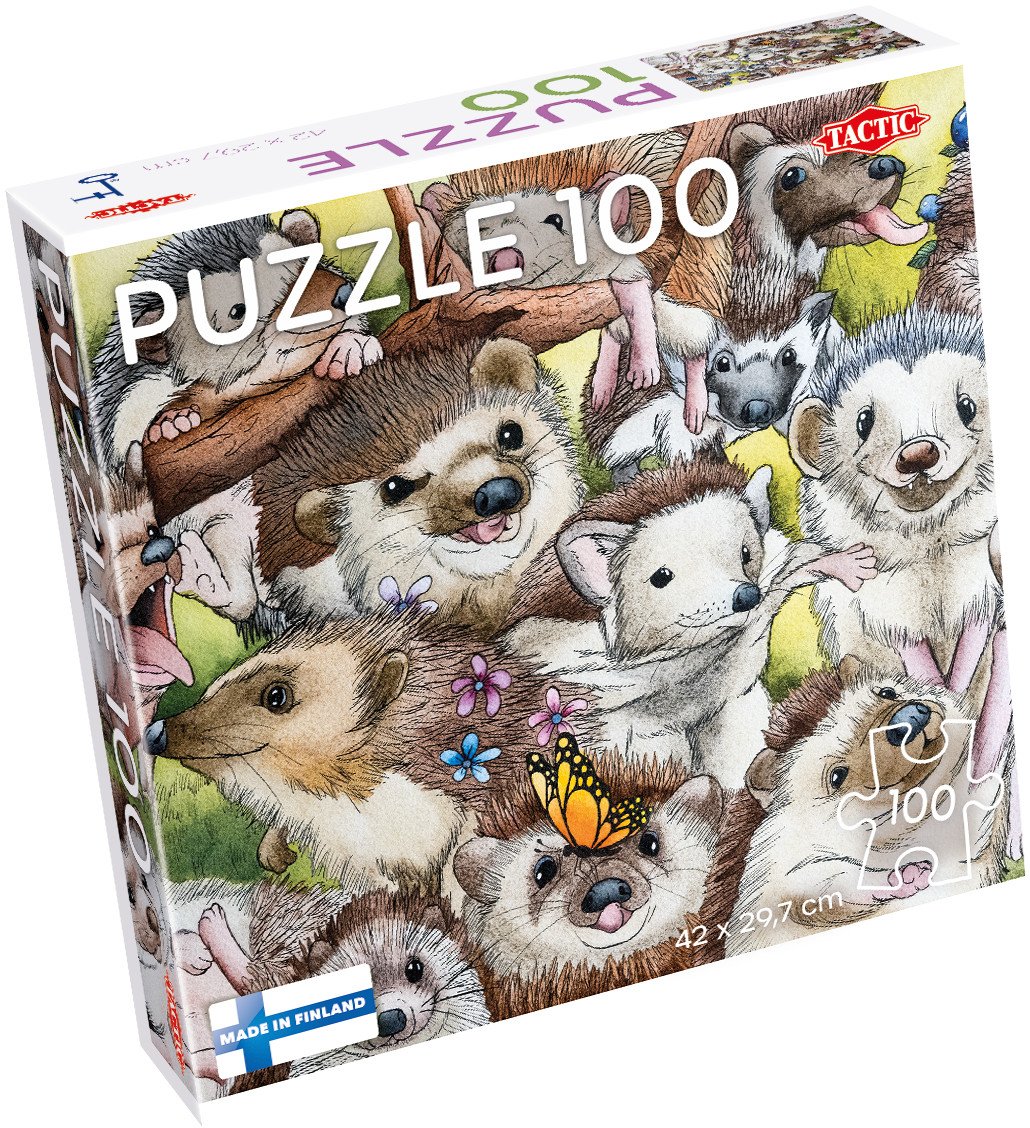 Puzzle 100 Hedgehogs