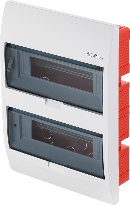 Elektro-Plast Rozdzielnica Elegant podtynkowa modułowa 2 x 12 IP40 303 x 406 x 103mm (2415-01)