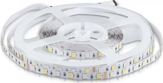 Taśma LED V-TAC Taśma LED V-TAC SMD5050 300LED RGBW 12V IP20 8W/m VT-5050 4000K+RGB 357lm