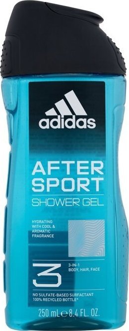 Adidas Adidas After Sport Żel pod prysznic, 250ml
