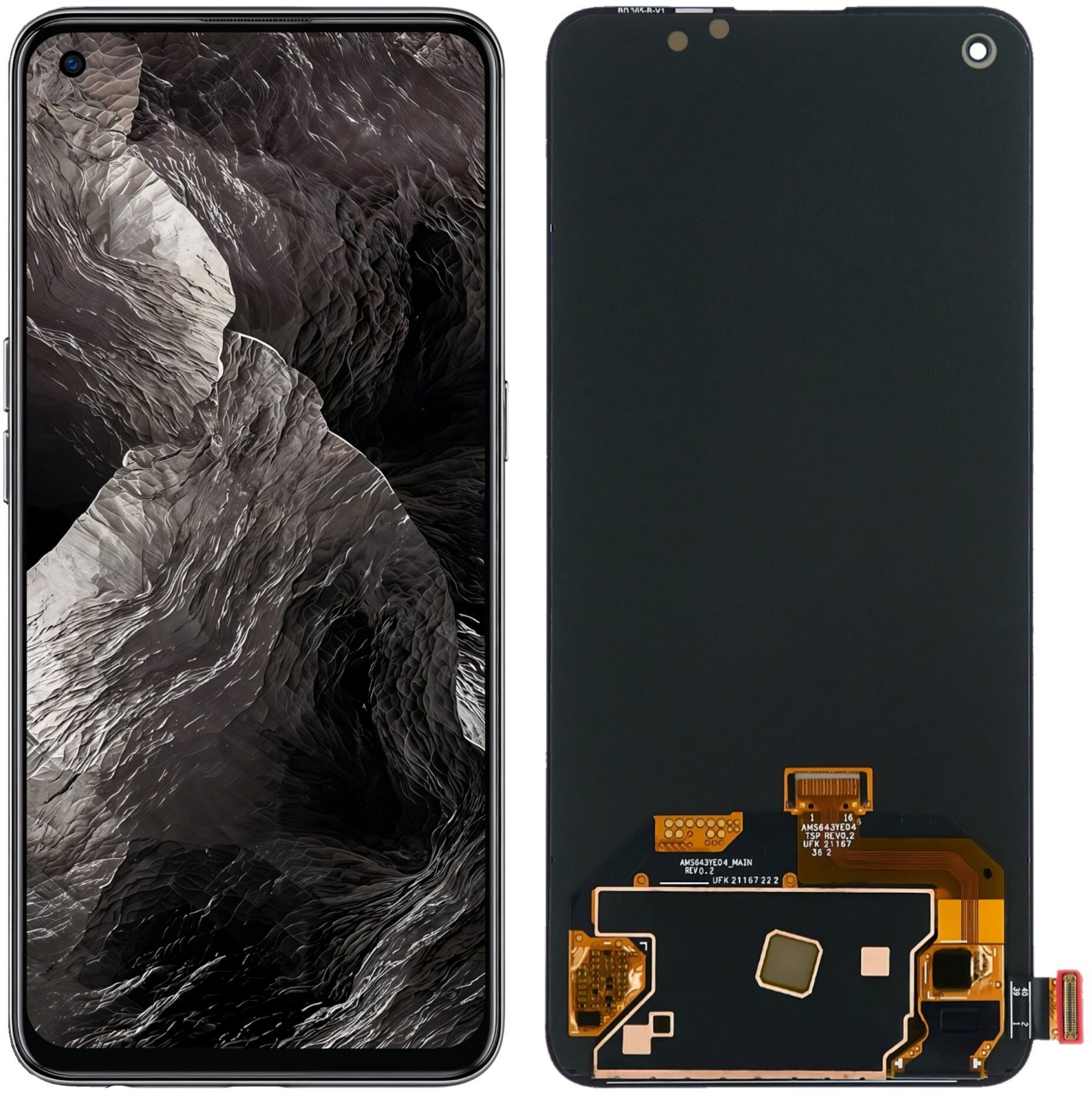 Wyświetlacz do Realme GT Master Edition LCD RMX3363 Ekran Oled