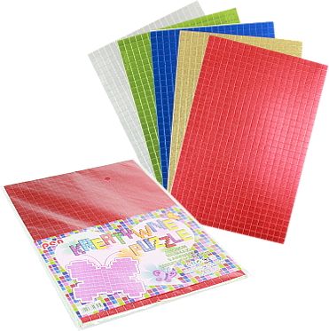 Polsirhurt Puzzle kreatywne metallic - mix kolorów 20x30cm