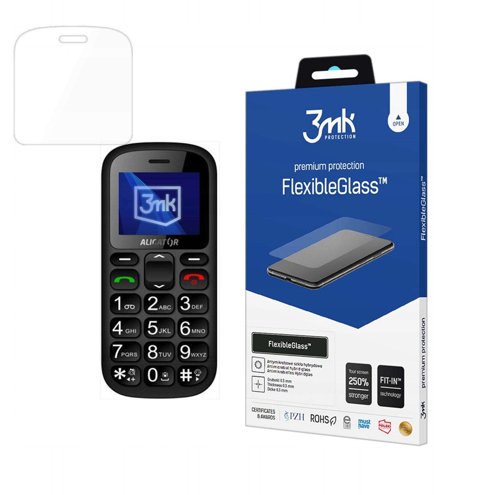 3mk FlexibleGlass pro Aligator A321 Senior