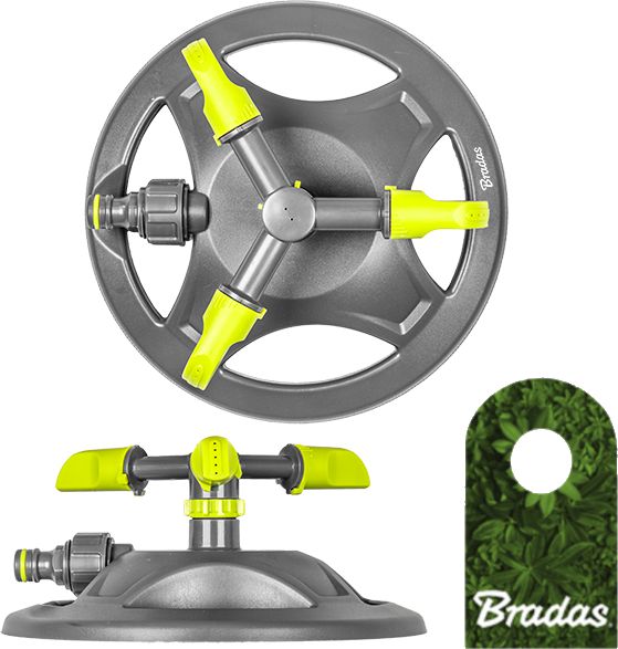 Bradas Zraszacz obrotowy 3-ramienny na podstawie LIME LINE LE-6201 BRADAS 2174