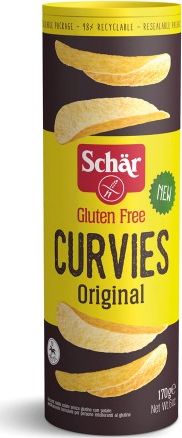 Schar Chipsy ziemniaczane naturalne bezglutenowe 170 g Schar