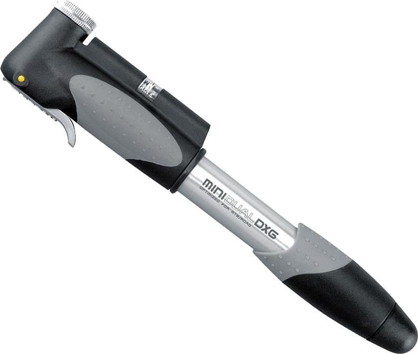 Topeak Pompka Topeak Mini Dual DXG, SmartHead, manometr uniwersalny