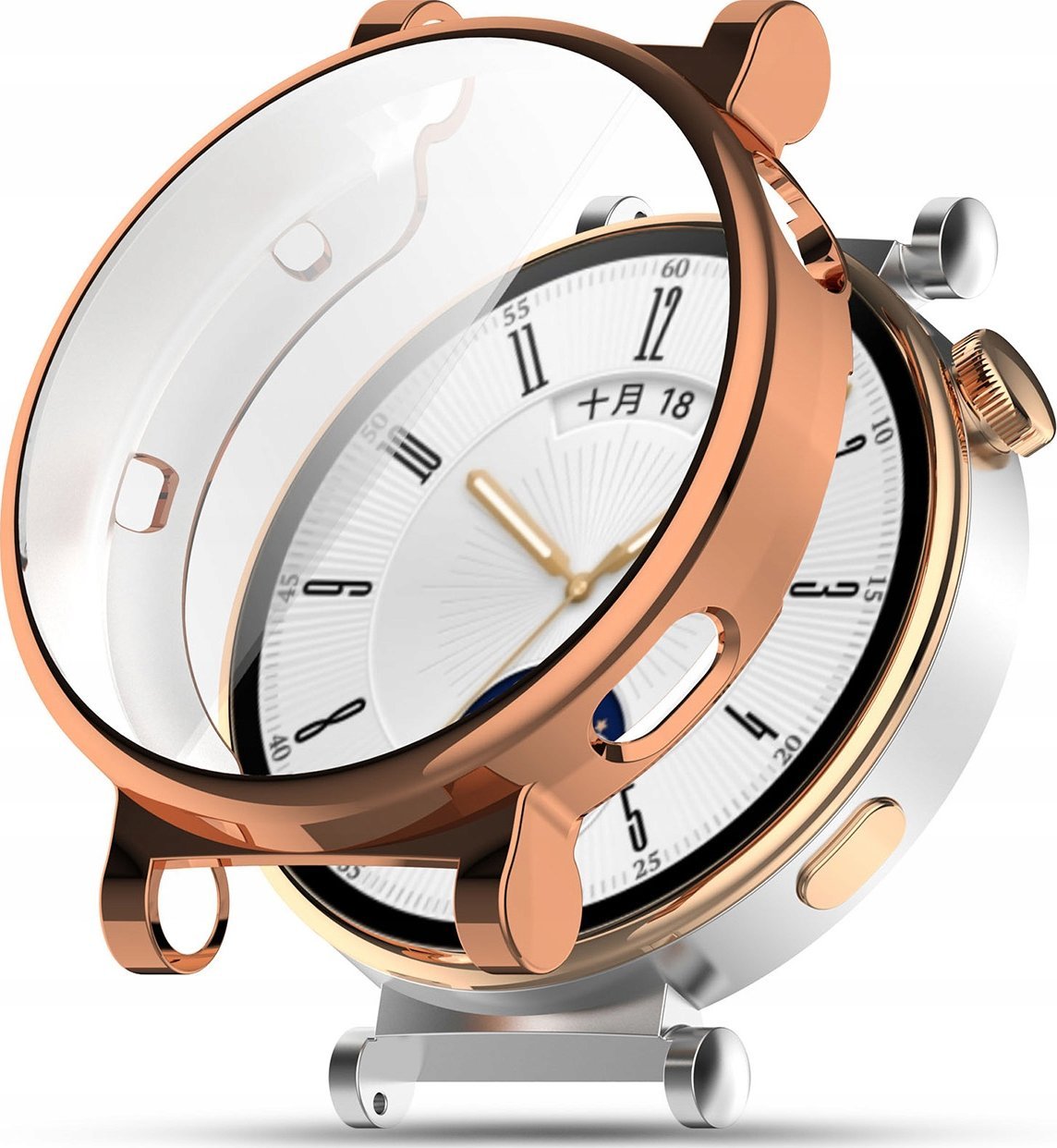 ETUI OCHRONNE SILIKONOWE do HUAWEI WATCH GT4 41mm Elegant Classic Elite