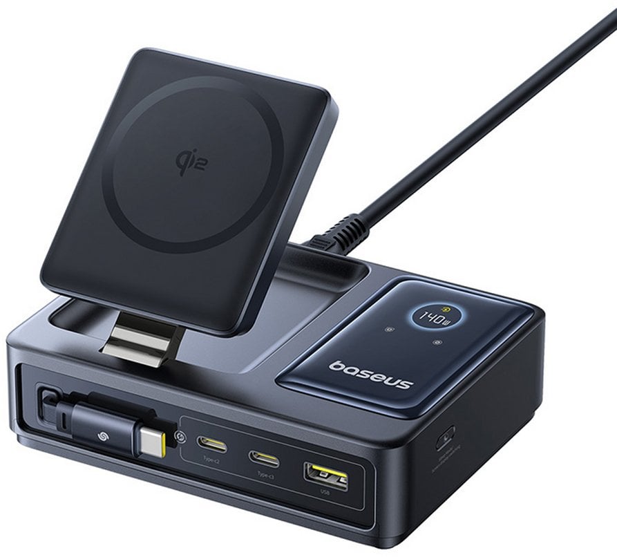 Baseus NOMOS 5-in-1 Ladegerät Wireless Charging 140W