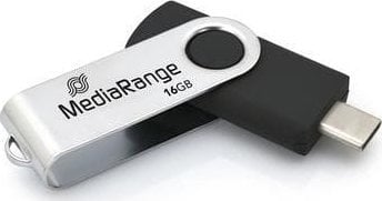 MEMORY DRIVE FLASH USB-C 16GB/MR1951 MEDIARANGE