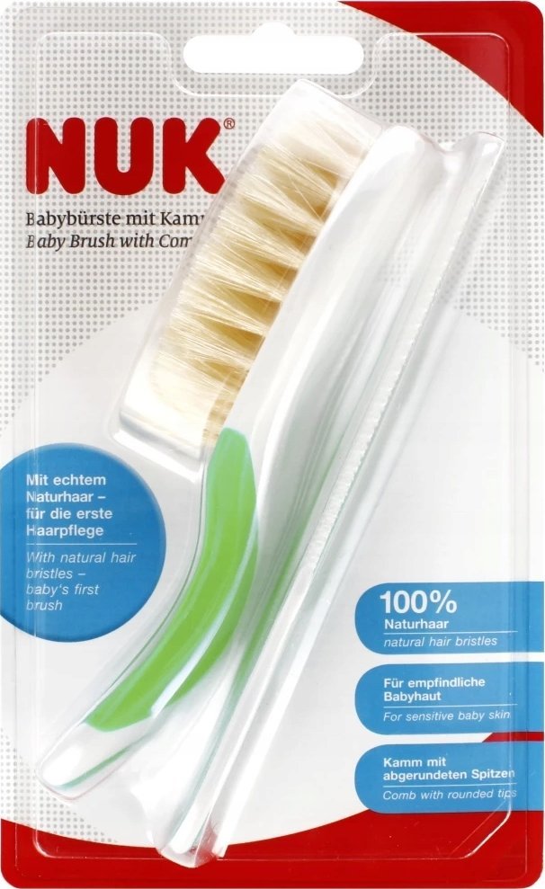 NUK Szczotka grzebyk dla niemowląt ZIE 10256236
