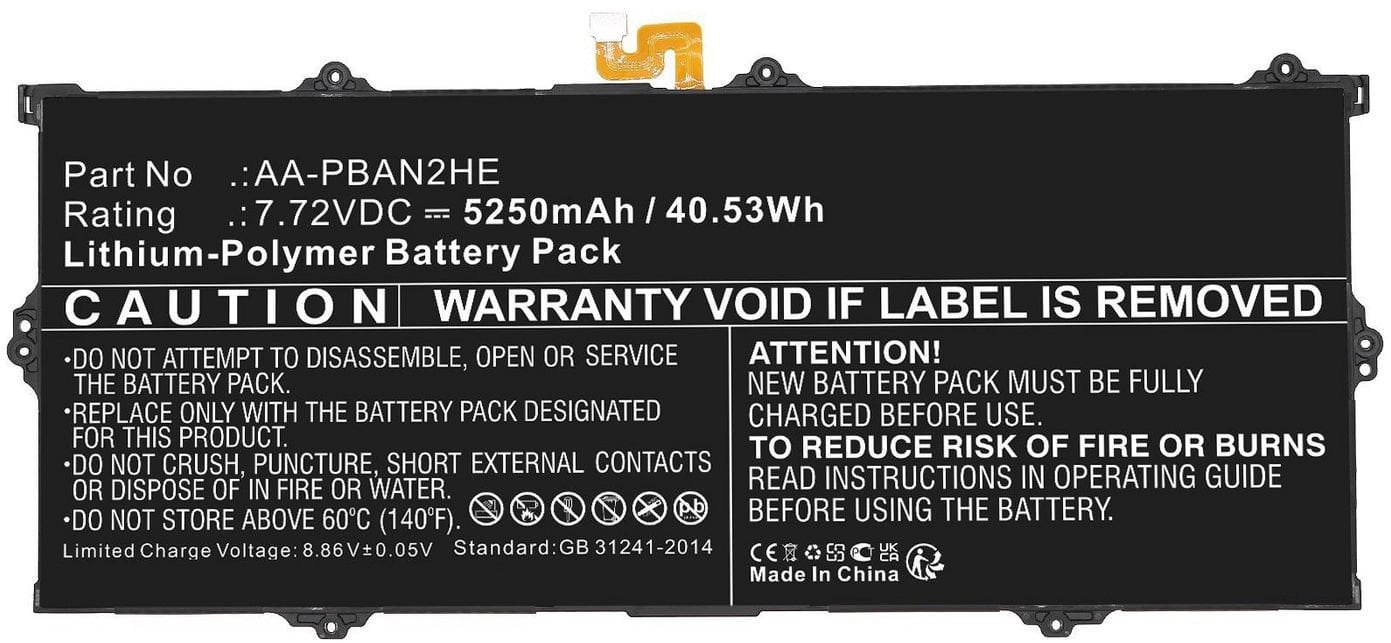 Battery 40.53Wh Li-Polymer