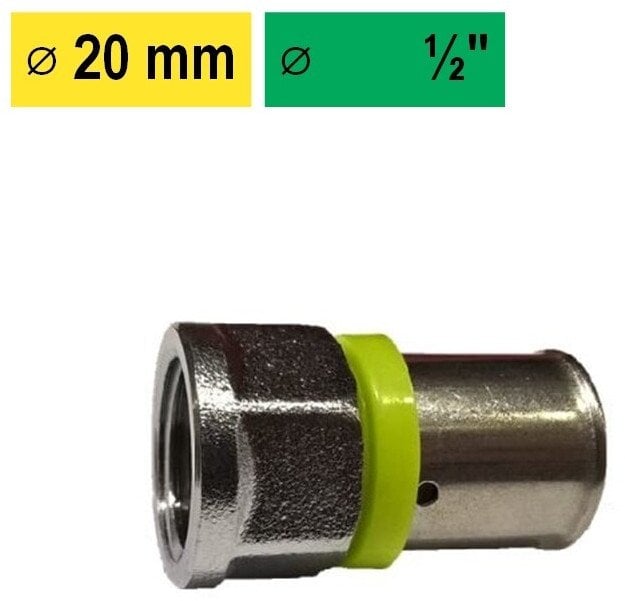 FEMALE COUPLING 20 X 2,00 -1/2F