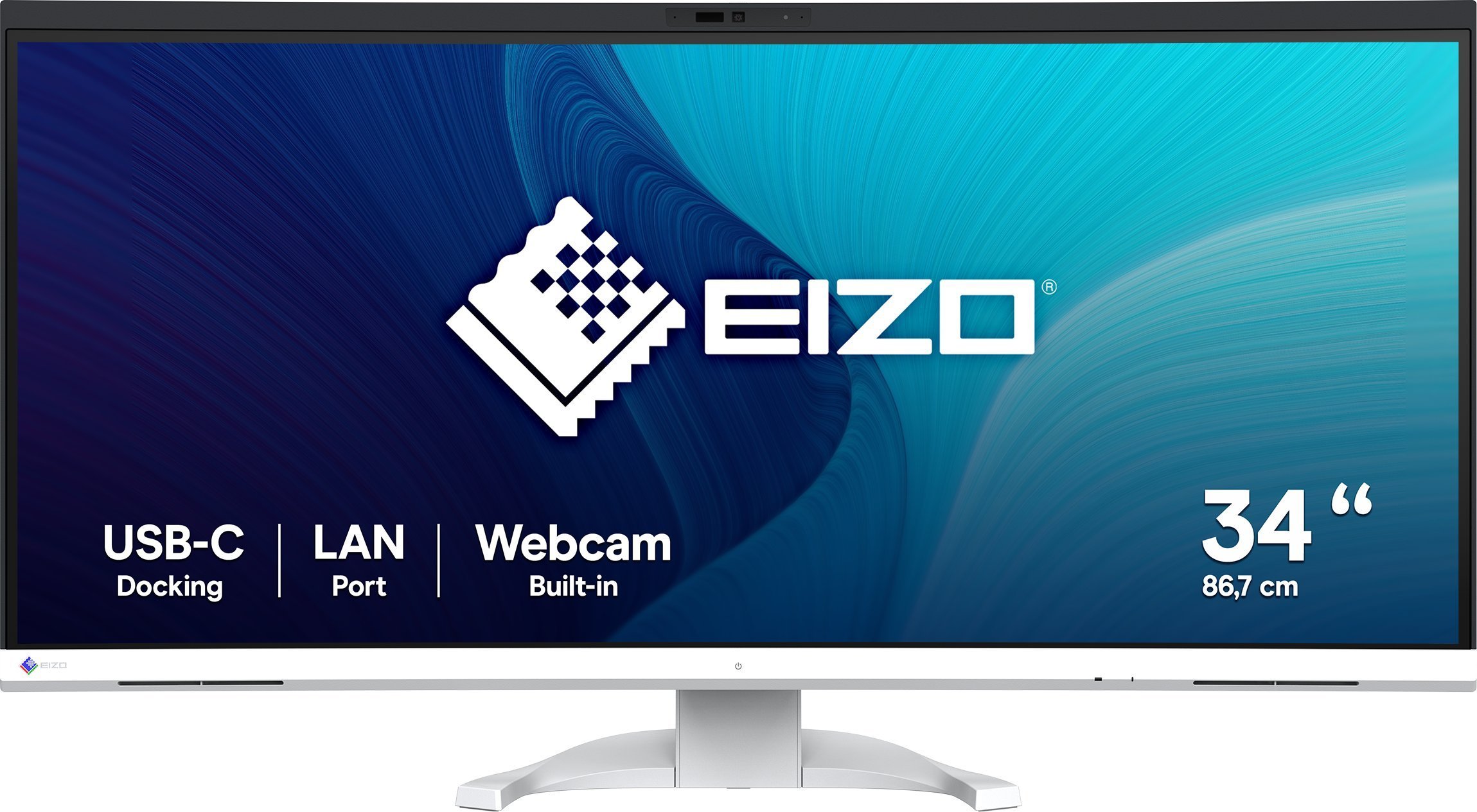 Monitor Eizo EIZO 86.7cm (34,1") EV3450XC-WT 21:9 4K 2xHDMI+DP+USB-C Curv