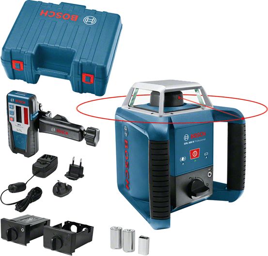 Bosch Niwelator laserowy GRL 400 H czerwony 400 m
