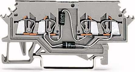 Wago Złączka diodowa 4-przewodowa 1,5mm2 (279-620/281-408)