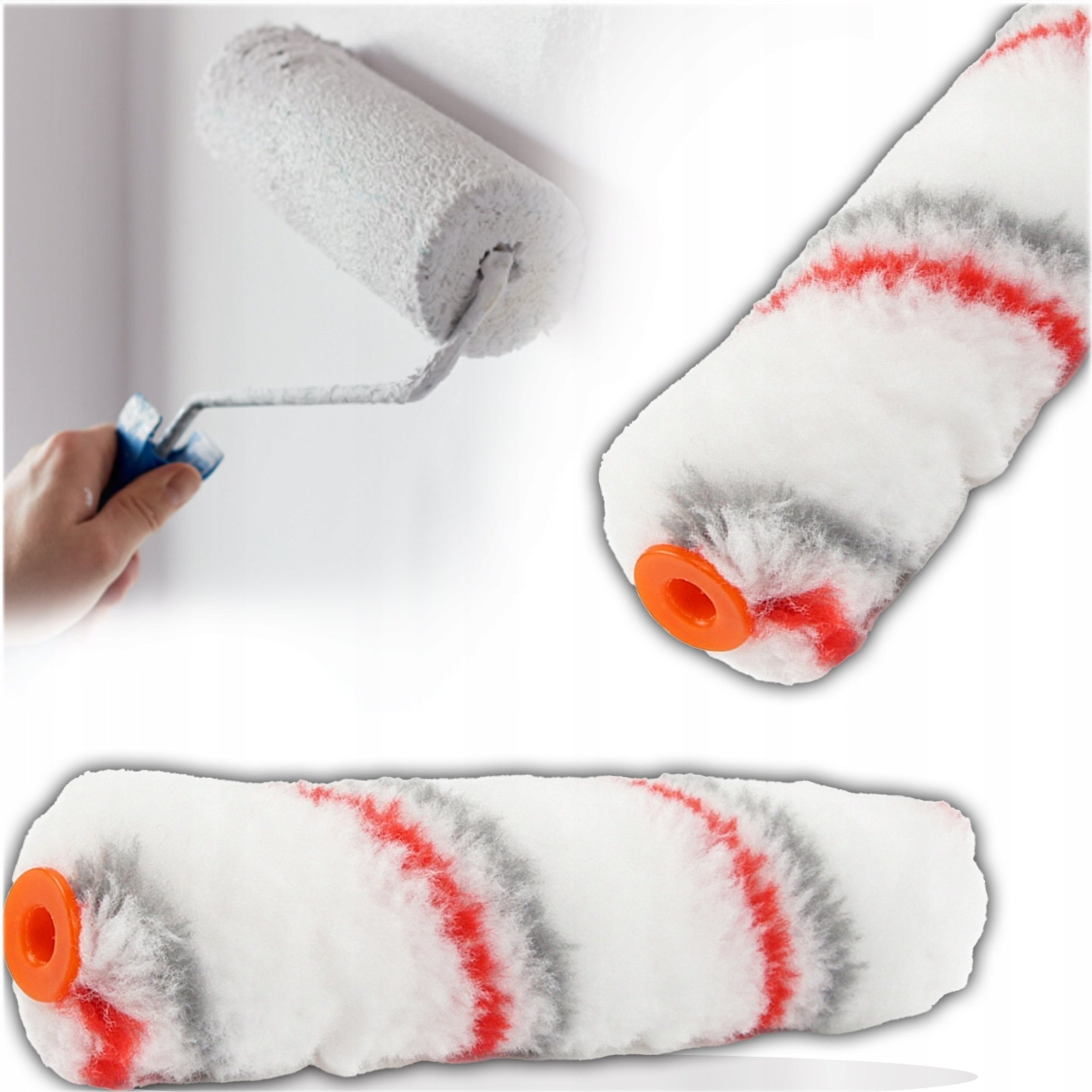 Faster Tools Wałek malarski z poliakrylu Multicolor 6 mm x 15 mm x 150 mm