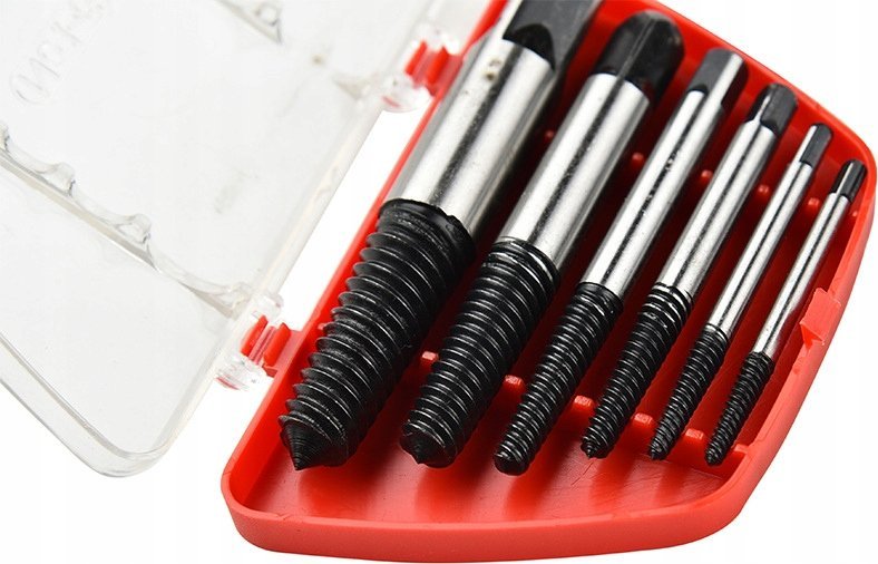 Rosfix WYKRĘTAKI DO ZERWANYCH ŚRUB 3-18MM 5 SZTUK ROSFIX