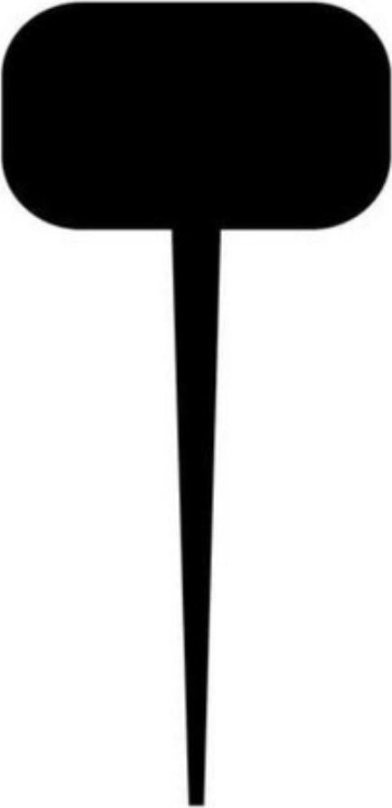 StudioCen Cenówki KREDOWE do kwiatów, roślin - 10szt.