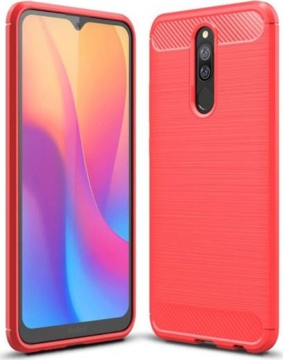 Best Accessories ETUI TPU CARBONDO XIAOMI REDMI 8A RED