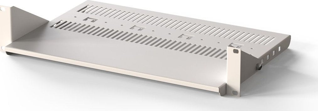 SCHROFF Półka SCHROFF 19, powierzchnia 30 x 400 mm, RAL7035