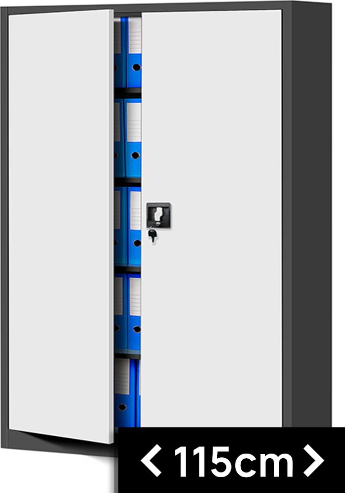 Jan Nowak Szafa JAN II antracytowo-biały