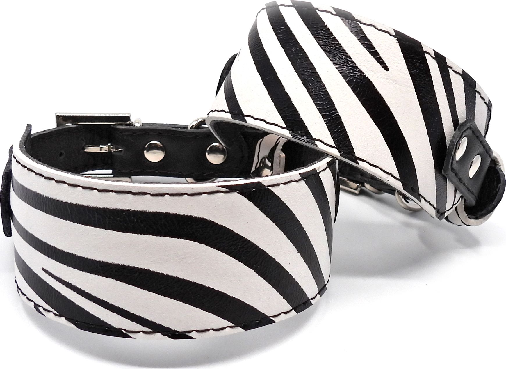 Smart Animal Skórzana obroża dla charta, kolekcja SMART, 20 cm - 24 cm, seria Abbey