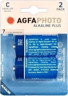 Agfa Bateria AgfaPhoto Alkaline Plus LR14 bl/2